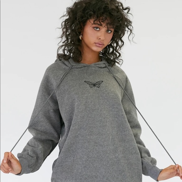 Princess Polly Tops - Choni MIDI Sweatshirt Dress✨